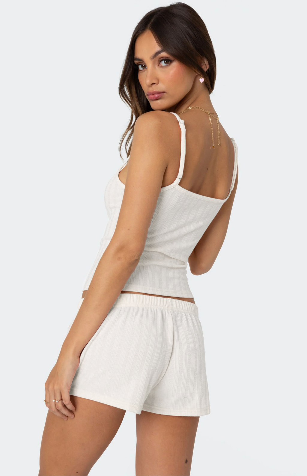 Sigma Delta Tau American University | Pointelle Tank & Short Set